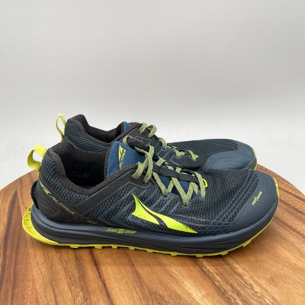 Altra Timp 1.5 Shoes Mens Size 9.5 Blue Trail Running Comfort Walking Hiking